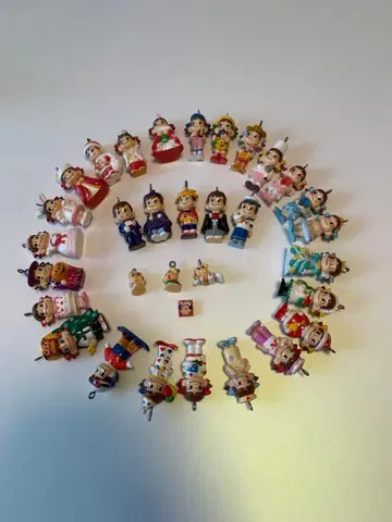 페코짱 인형 스트랩 세트 다수