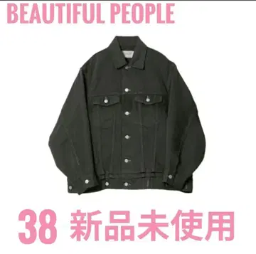 뷰티풀피플 새상품 더블엔드 셀비치 데님 블루종 38