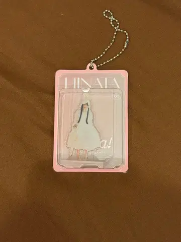 XG 히나타 아크릴 스탠드 체인