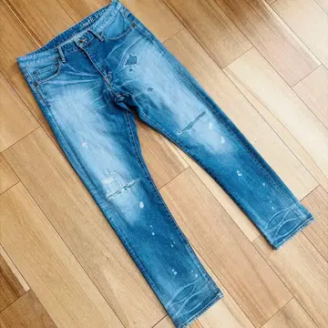JAPAN BLUE JEANS 데님 팬츠 데미지 가공 사이즈 W31