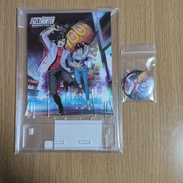 시티 헌터 신주쿠 프라이빗 아이즈 아크릴 디오라마 캔뱃지