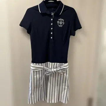 캘러웨이 여성용 폴로 원피스 L 네이비