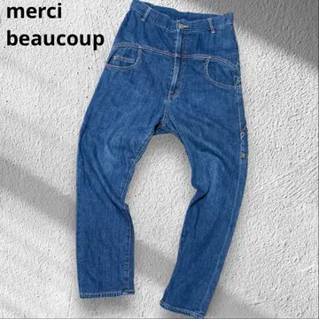 메르시보쿠 주브존프리 사루엘 데님 테이퍼드 데님