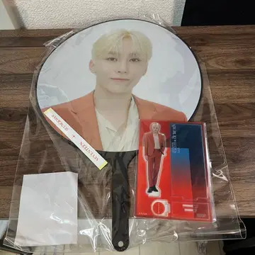 SEVENTEEN 승관 BE THE SUN 부채 아크릴 스탠드 세트