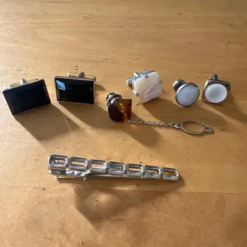 커프스링크스, 넥타이핀 세트