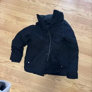 [ 새상품급 ] 워크맨 워셔블 퓨전 다운 리틀 몬스터 후드티 L 사이즈