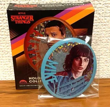 기묘한 이야기 홀로그램 캔뱃지 마이크