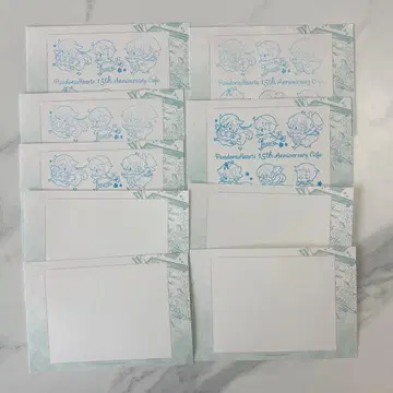 전반 엽서 한정판 특전 판도라 하츠 모치즈키 준 카페 9세트