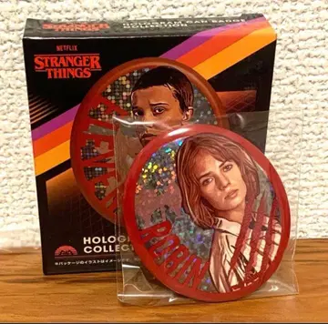 기묘한 이야기 홀로그램 캔뱃지 로빈