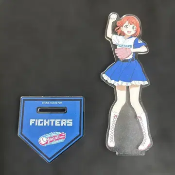 러브 라이브! 홋카이도 니혼햄 파이터즈 아크릴 스탠드 우에하라 아유무