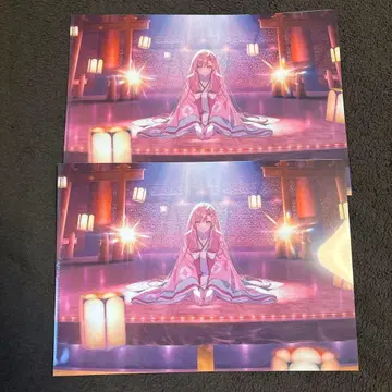 초 카구야 공주! 소설 게이머즈 특전 클리어 파일 2장