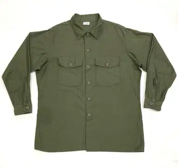 US ARMY OG-107 유틸리티 셔츠 17 1/2 34 실물