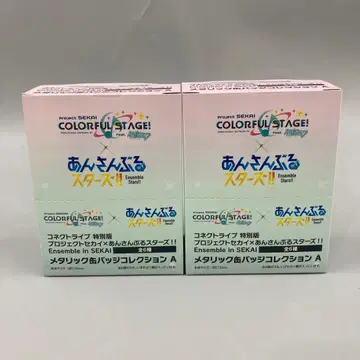 프로세카 앙스타 콜라보 메탈 캔뱃지 컬렉션 A 미개봉 2BOX