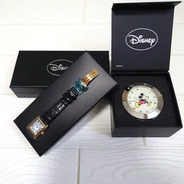 할인! 미사용/정크제품 Disney Mickey/Minnie 시계