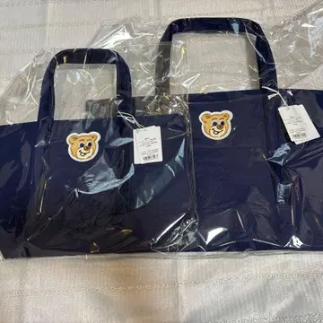 페이러 올드 테디 와펜 토트 네이비 L.LL 2개 세트