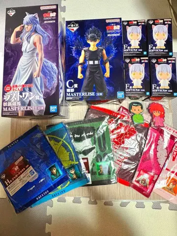 제일복권 유유백서 암흑무술회편 vol.3 C상 라스트 원상 세트 덤