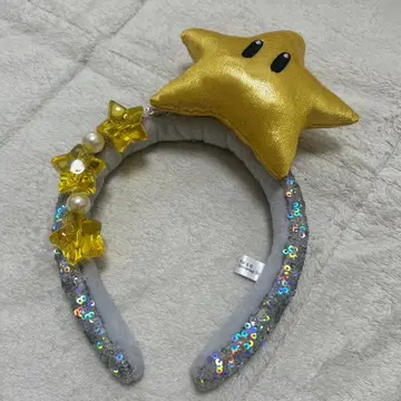 USJ 슈퍼스타 머리띠 유니버셜 별 닌텐도 월드 마리오