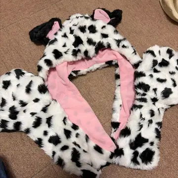 [ 즉시 구매 가능 ] 101마리 강아지 머플러 캡