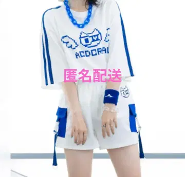 acdc rag 도트 고양이T 숏팬츠 세트