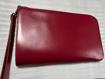 [무라] MURA 클러치백 천연 가죽 가죽 코도반풍 카본 가죽