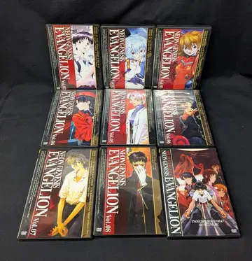 애니메이션 DVD 리뉴얼판) 신세기 에반게리온 TV+극장판 전 9권 세트