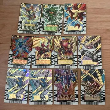 가면라이더 라이드 케미 트레이딩 카드 11장 세트