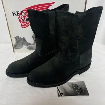 새상품 빔즈 별주 데드 레드윙 스웨이드 페코스 부츠 25cm