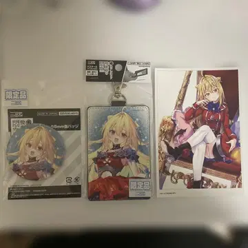 히키코마리 흡혈귀의 번민 테라코마리 GA문고 20주년 굿즈 3점 세트