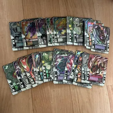 가면라이더 라이드 케미 트레이딩 카드 SR 46장 묶음 판매 세트