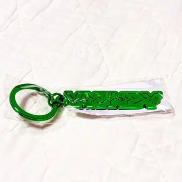 새상품 replica zero 가챠 Vaundy 로고 키링(그린)