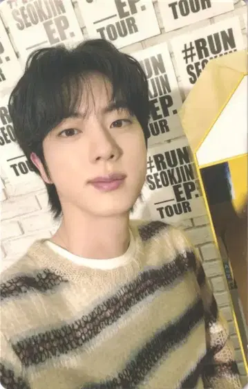 BTS 미니 포토 카드 진 런석진 SP3/3