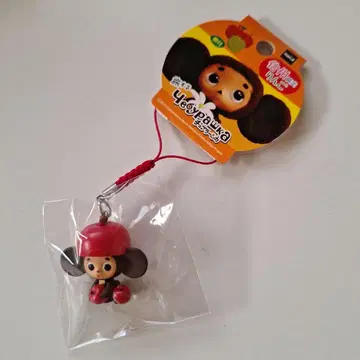 여행하는 체브라시카 비즈 스트랩 신슈 한정판 사과