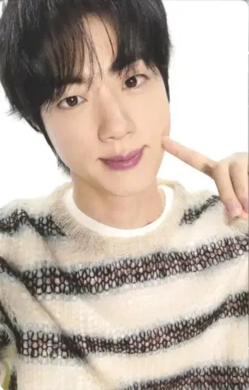 BTS MINI PHOTO CARD JIN RUNSEOKJIN SP1/3