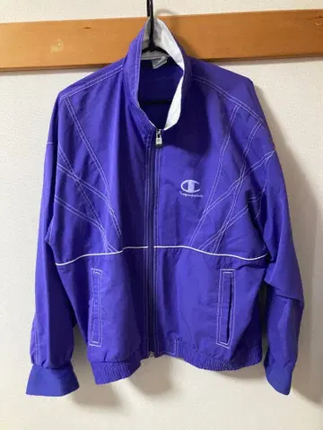 Champion 챔피온 나일론 자켓 빈티지 퍼플 M