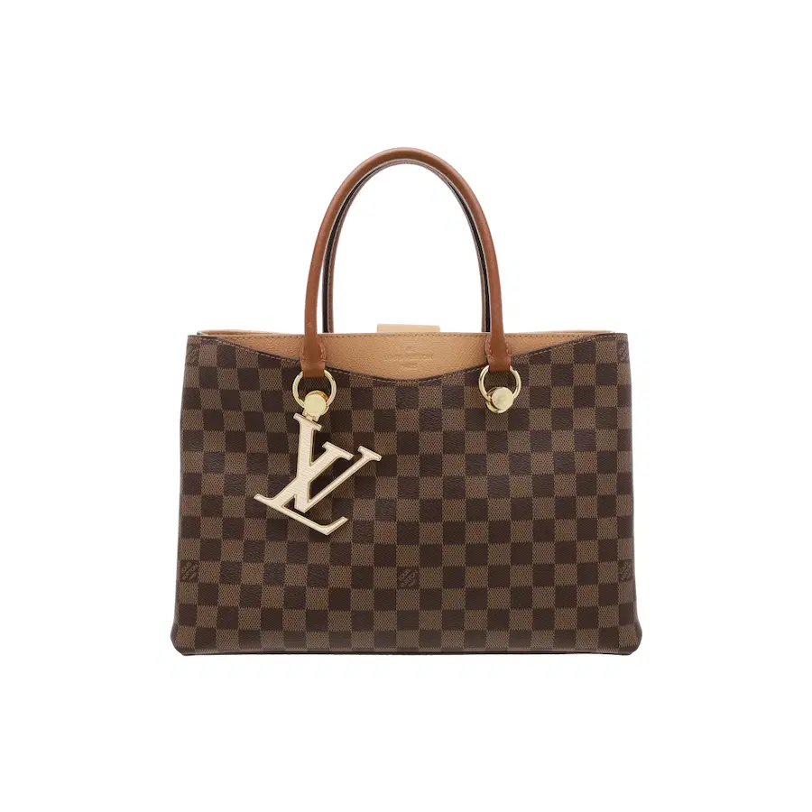 路易威登（LV）Damier Ebene Riverside 托特包
