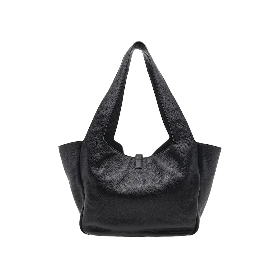 圣罗兰（Saint Laurent）黑色Beah Grain Leather托特包