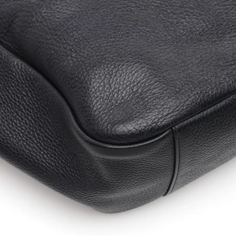 圣罗兰（Saint Laurent）黑色Beah Grain Leather托特包