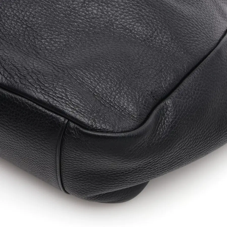 圣罗兰（Saint Laurent）黑色Beah Grain Leather托特包