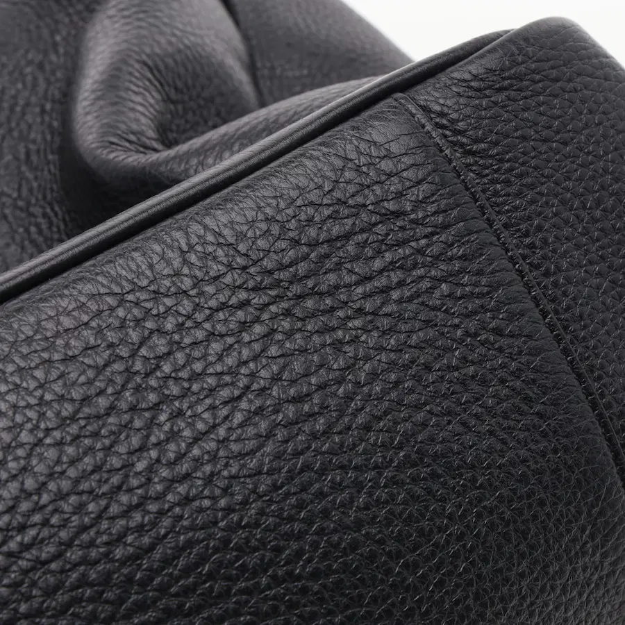圣罗兰（Saint Laurent）黑色Beah Grain Leather托特包