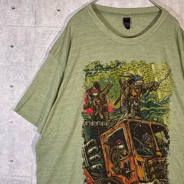 1771 Tultex 뮤턴트 닌자 터틀즈 T셔츠 2016 XL