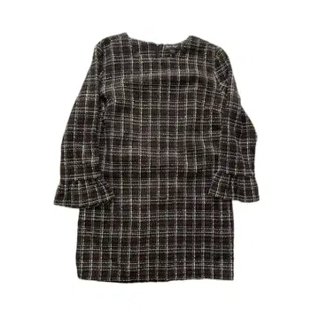 [ 여성 중고 의류 ] 90s 디자인 니트 원피스 L 블랙 미국 빈티지