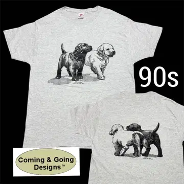 91s COMING & GOING DESIGNS 티셔츠 라브라도 L