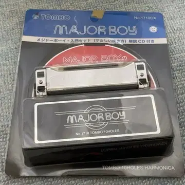 TOMBO 잠자리 하모니카 초심자 입문 세트 C 메이저 보이 CD 포함