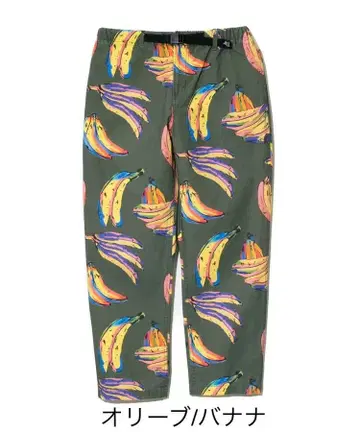 goslowcaravan 캠퍼스 올 패턴 팬츠