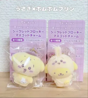 치이카와 x 산리오 캐릭터즈 시크릿 플로키 마스코트 참