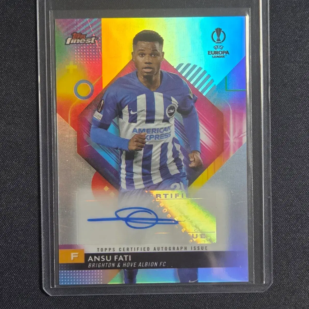 [스포츠 카드]Topps Finest 안수 파티 오토