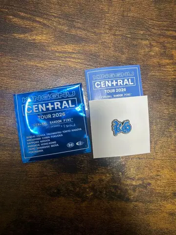 King Gnu CEN+RAL EMBLEM 랜덤 핀즈