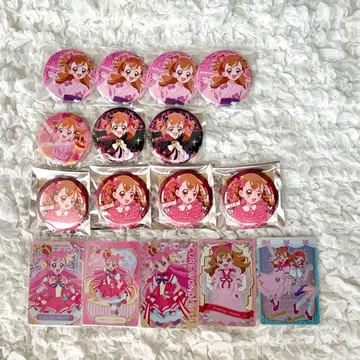 프리큐어 원더풀 프리큐어 캔뱃지 반짝반짝 구미 카드 큐어 원더풀