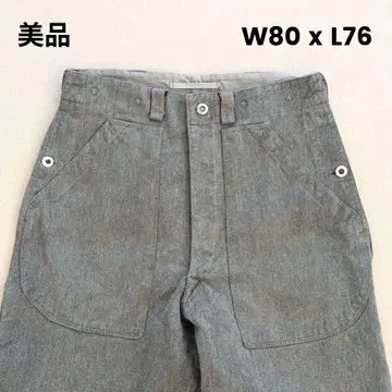 새상품급 [전반기형] 스위스군 빈티지 데님 워크 팬츠 W80 L76