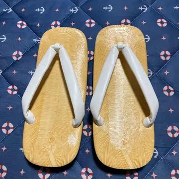 베이지 나뭇결 셋타 미끄럼 방지 부착